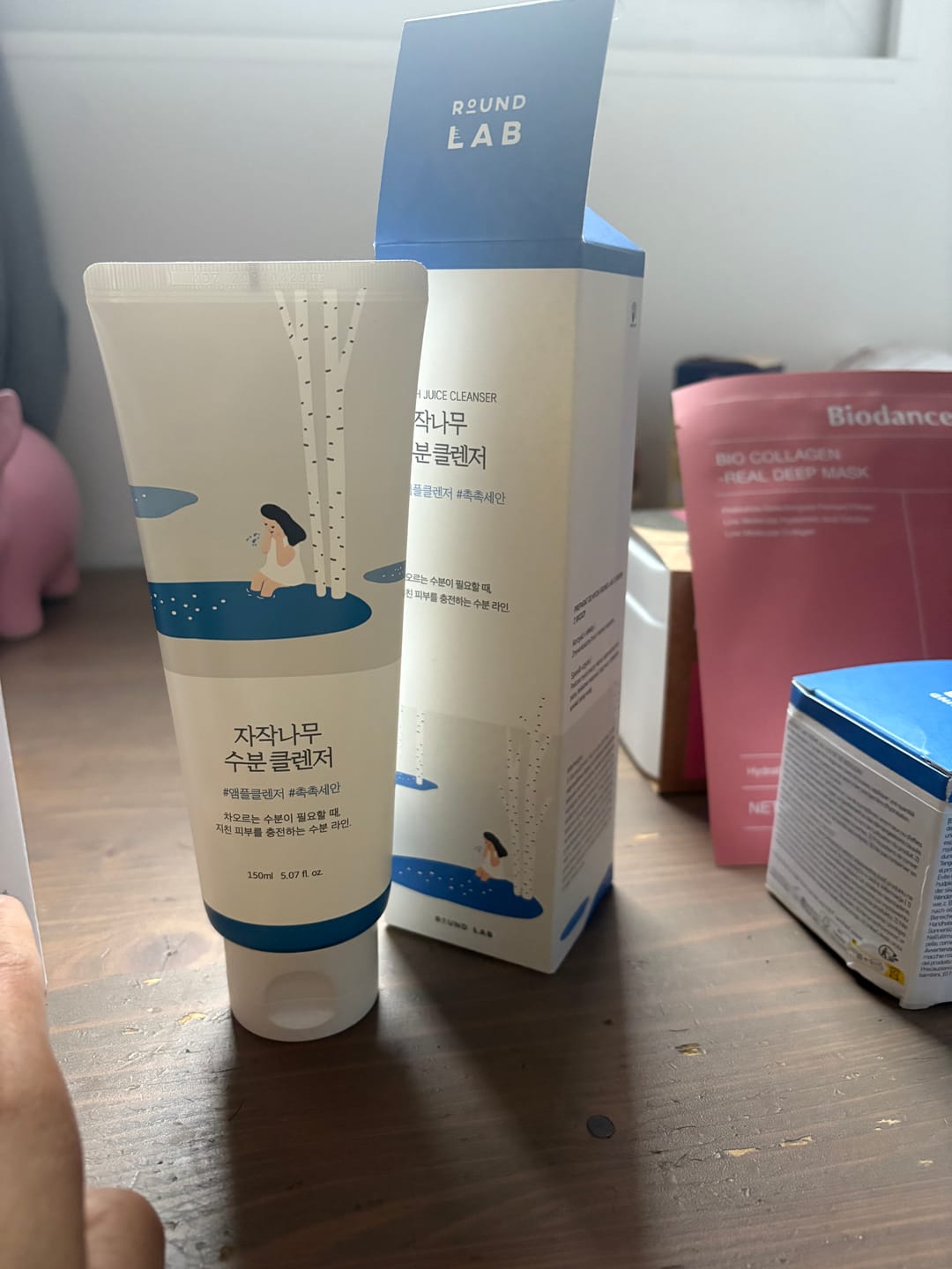 Customer photo review of Round Lab - Nettoyant - Birch Juice Moisturizing Cleanser