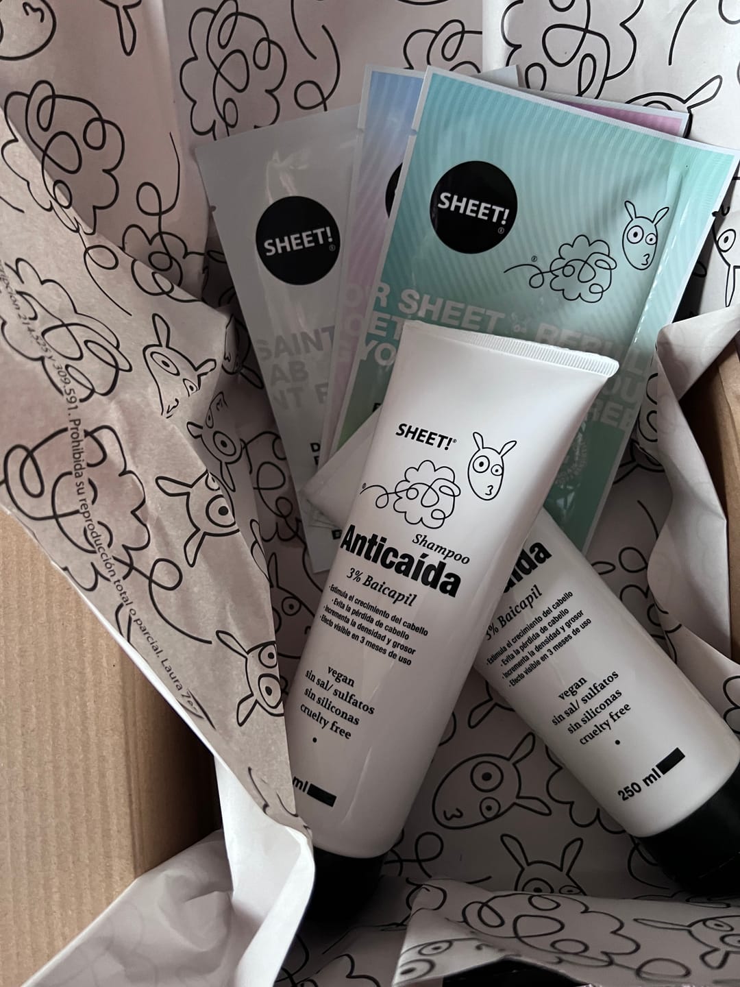 Customer photo review of Shampoo Anticaída