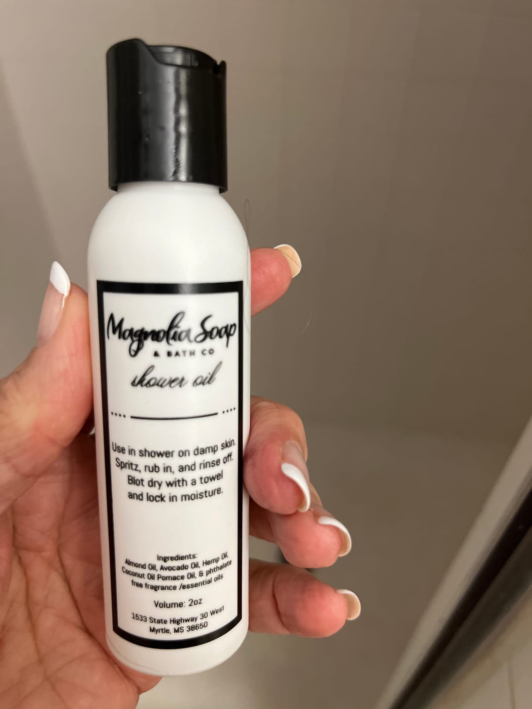 Customer photo review of Shower Oil-24K