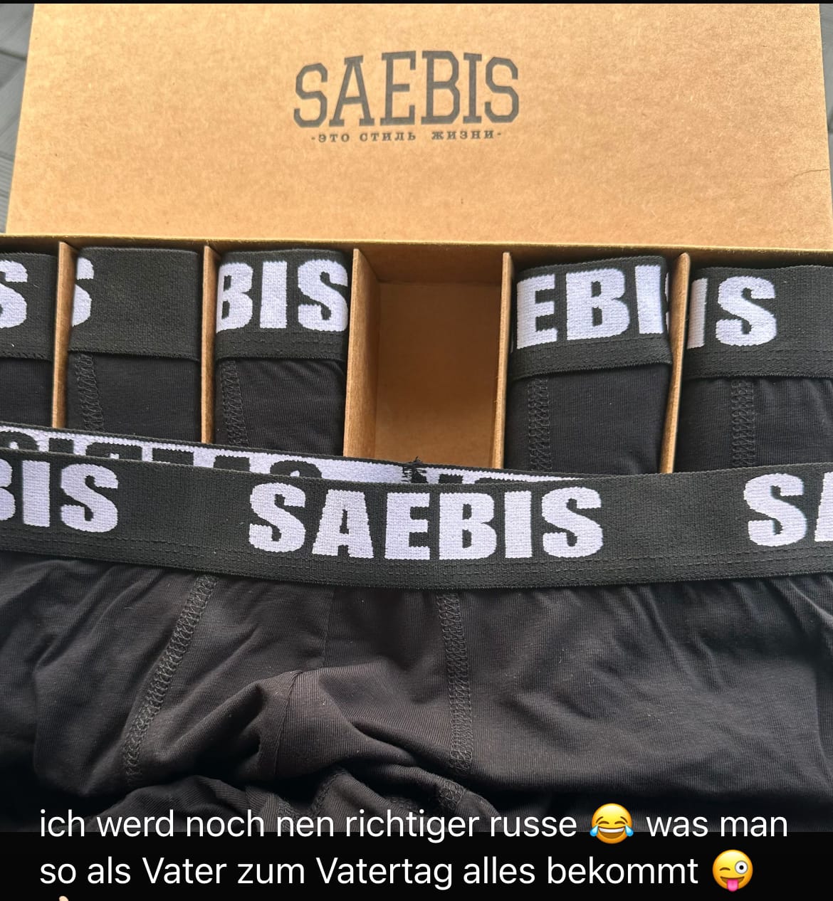 Customer photo review of Herren Boxershorts aus Baumwolle schwarz by SAEBIS®