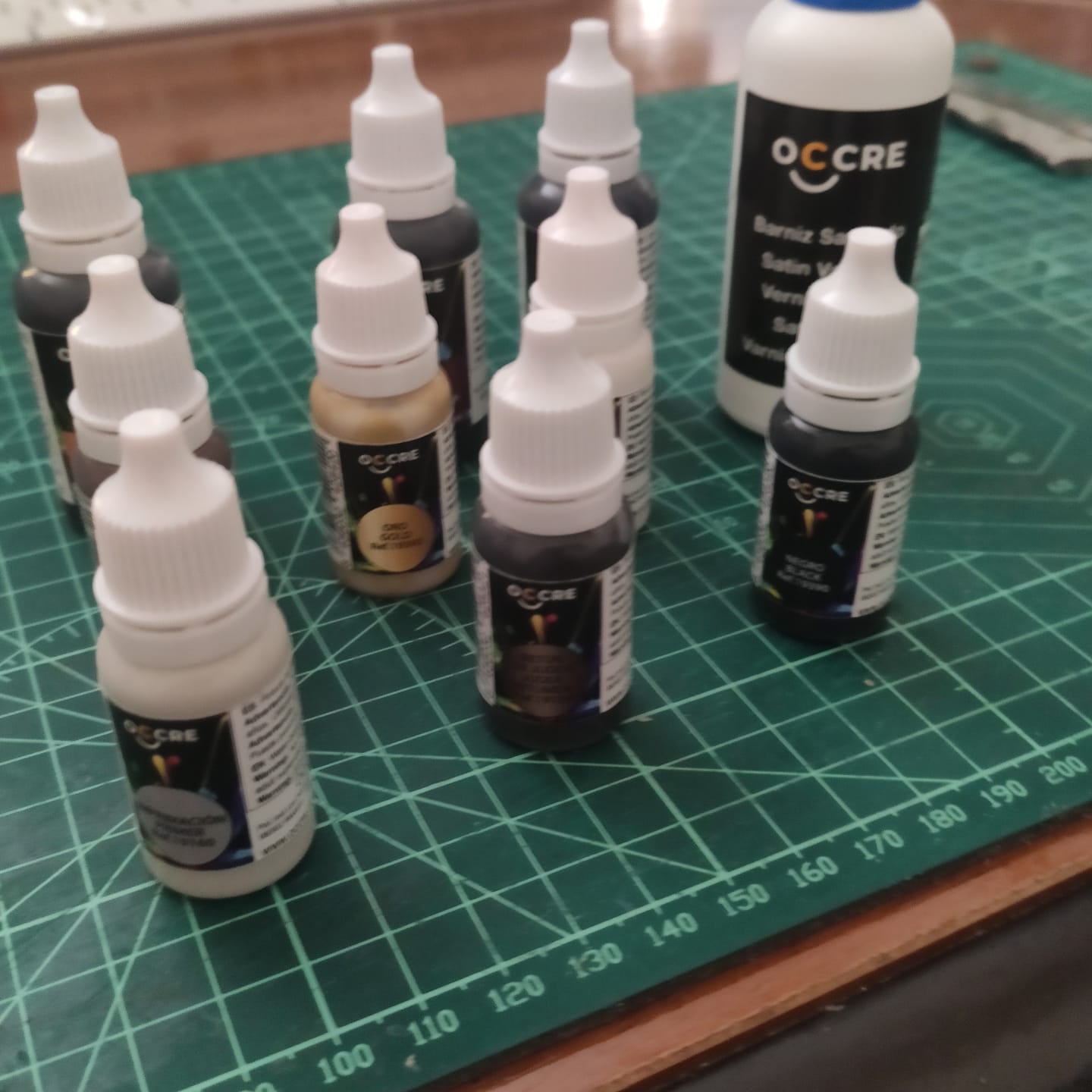 Customer photo review of Pack Pinturas Acrílicas Maqueta Polaris