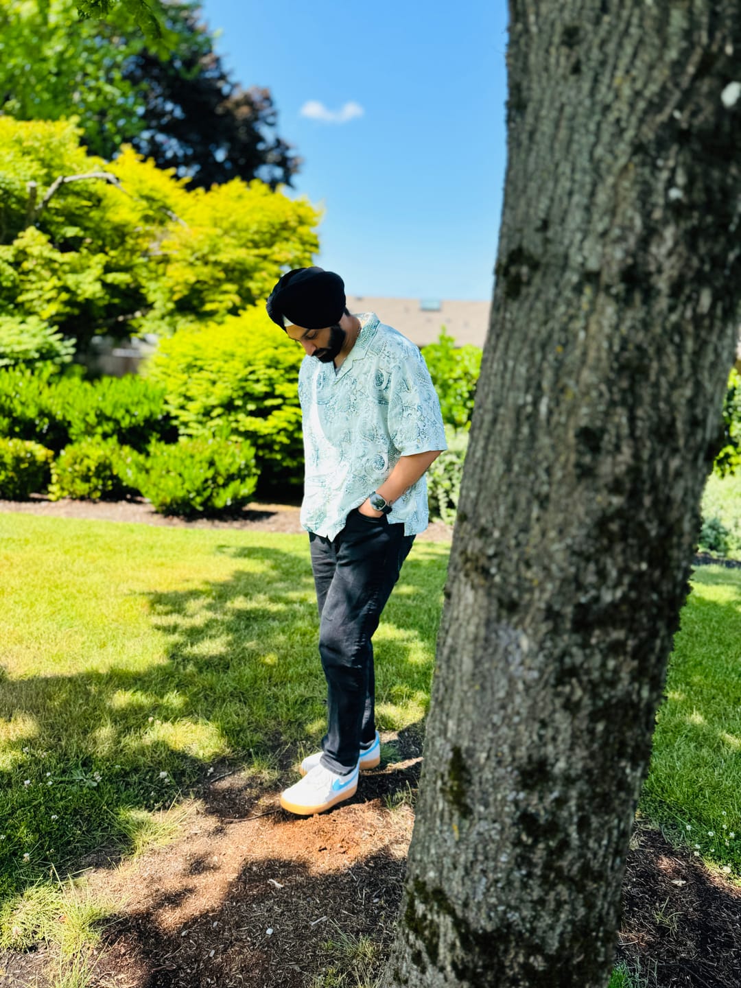 Customer photo review of 4093 - Mosaic Linen Button-Ups
