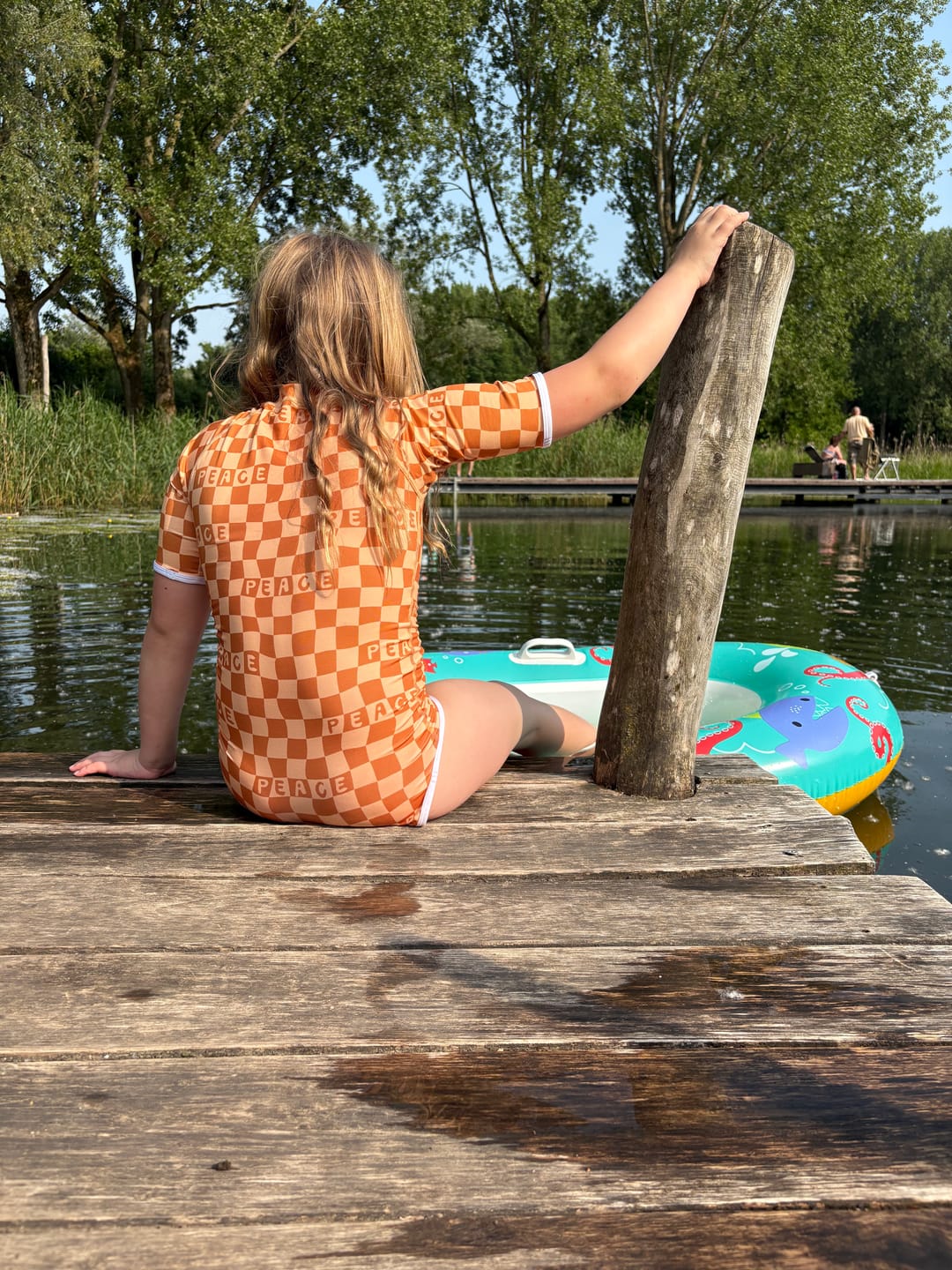 Customer photo review of CHECKERED PEACE