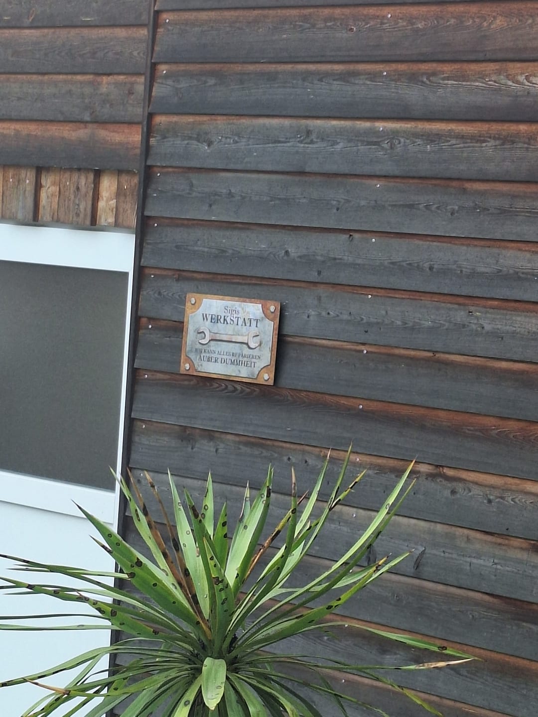 Customer photo review of Für Bastler - Heimwerker-Türschild
