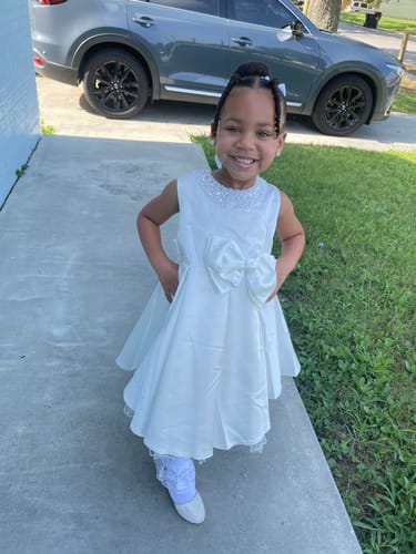 Customer photo review of Summer Girls Sequins Princess Shoes