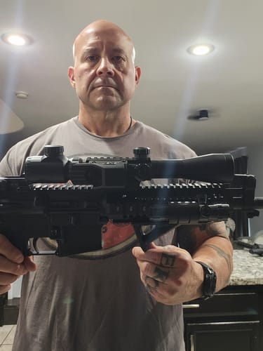 Customer photo review of Vertical and Angled Foregrips