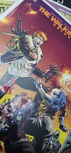 Customer photo review of Walking Dead Deluxe #111 Cover B Charlie Adlard & Dave Mccaig Variant (Mature)