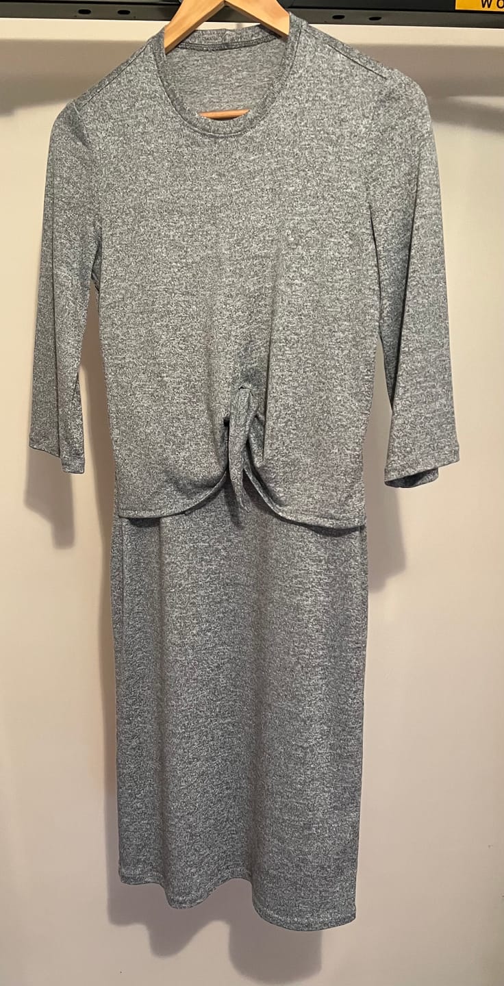 Customer photo review of Melange Knit Fabric