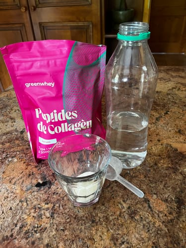 Customer photo review of Peptides de Collagène PEPTAN®