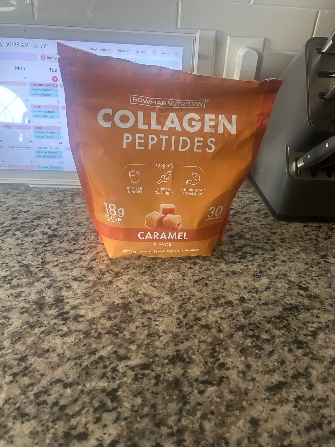 Customer photo review of Flavored Collagen