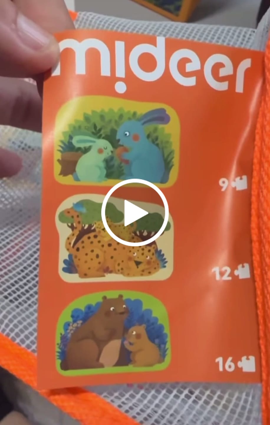 Customer video review of Level Up! Puzzles with Storage Bag Level 2- Kiss My Baby 3-in-1 Set