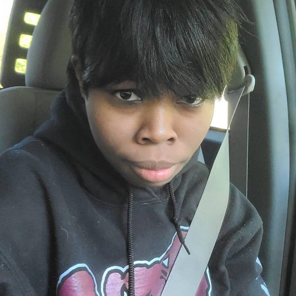 Customer photo review of Men Black Real Human Hair Very Short Straight Fringe Bangs Wig