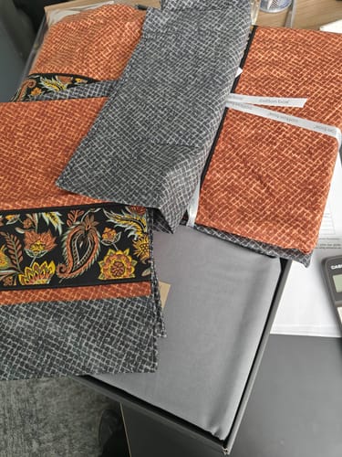 Customer photo review of Cotton Box Folk Art Çift Kişilik Nevresim Takımı Dalila Tarçın