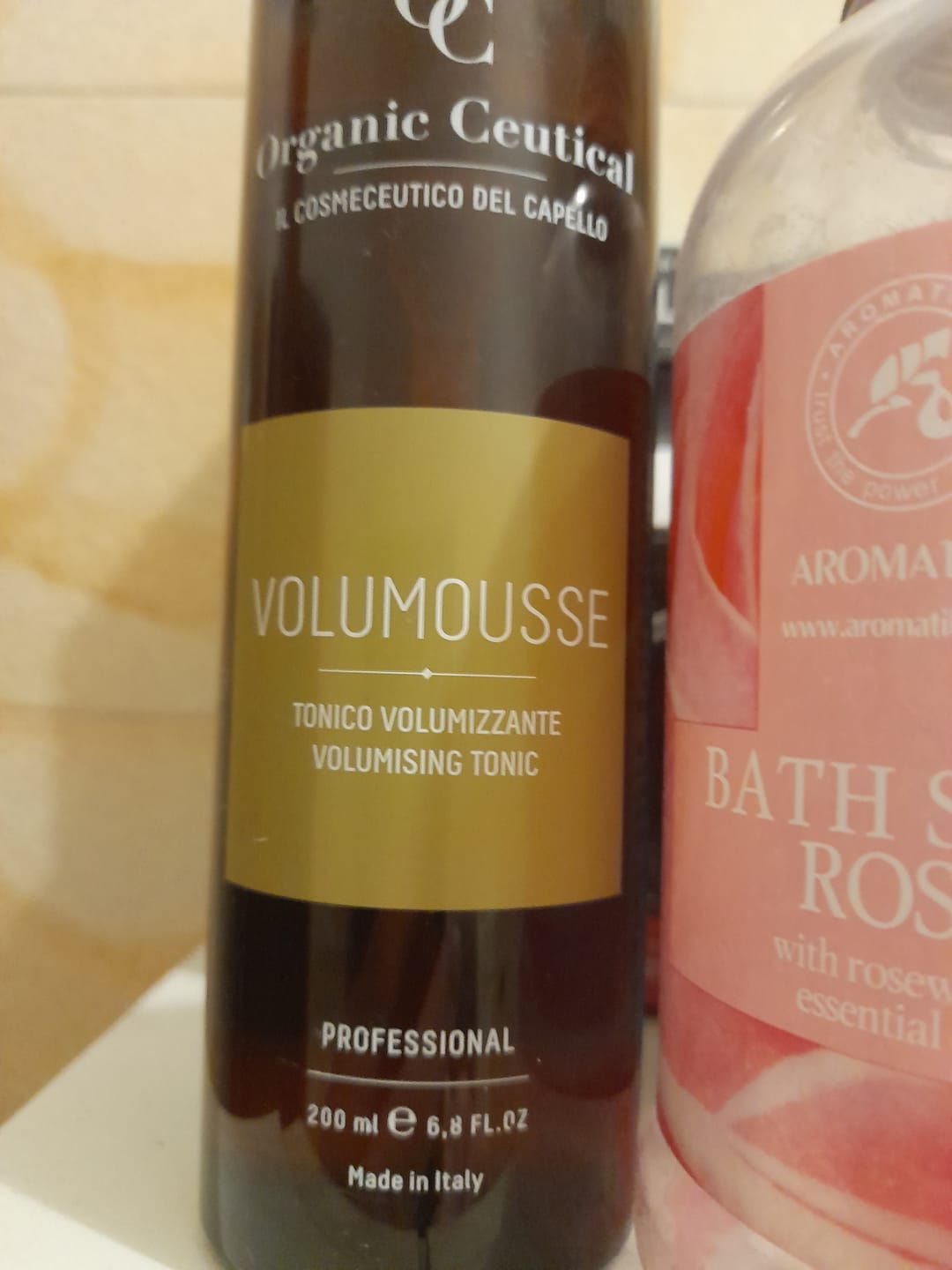 Customer photo review of VOLUMOUSSE | Tonico Volumizzante e Arricciante