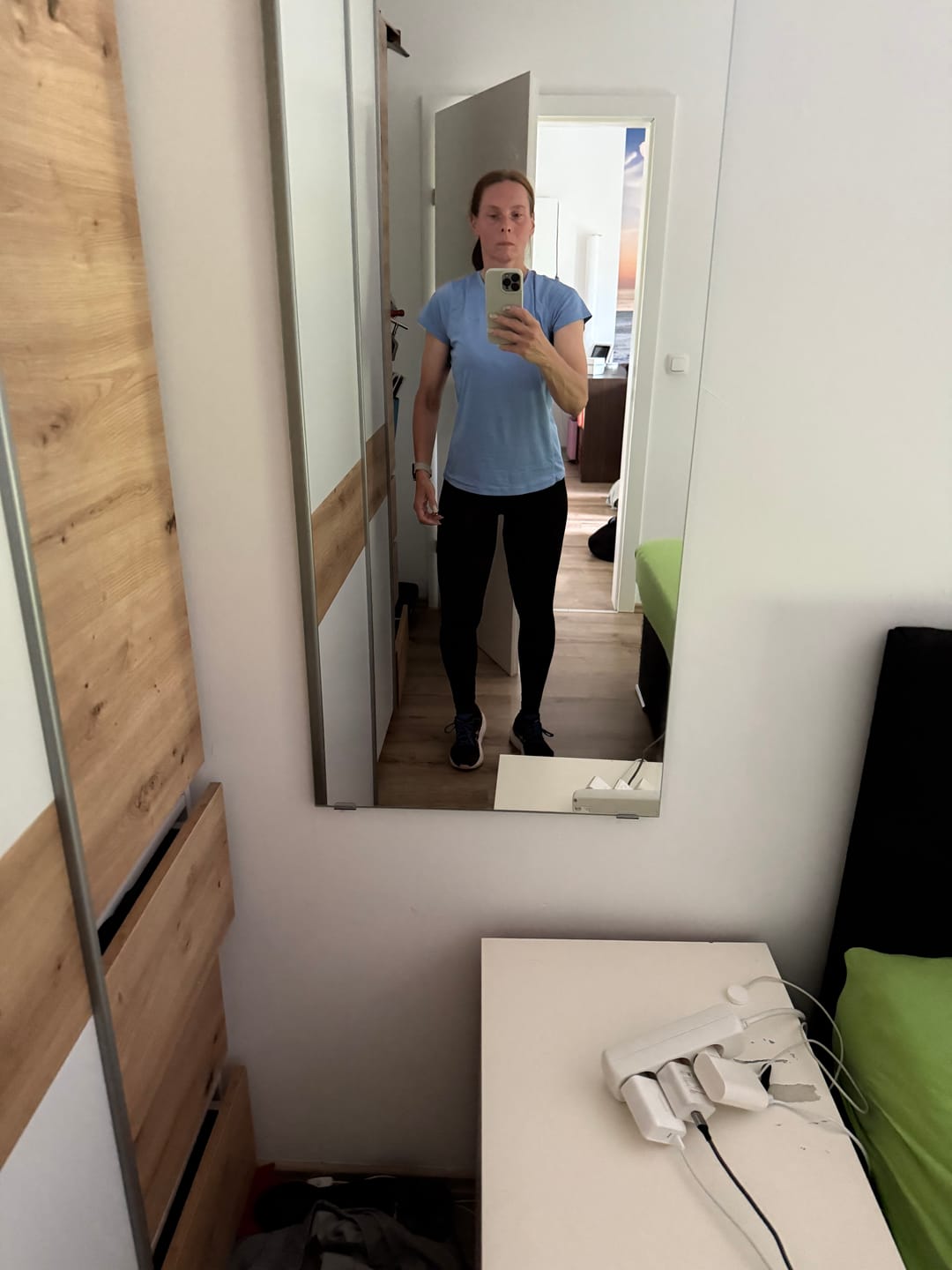 Customer photo review of Leggings Butterfly | Schwarz