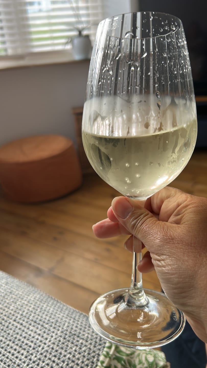Customer photo review of Galway Crystal Erne Wine Pair