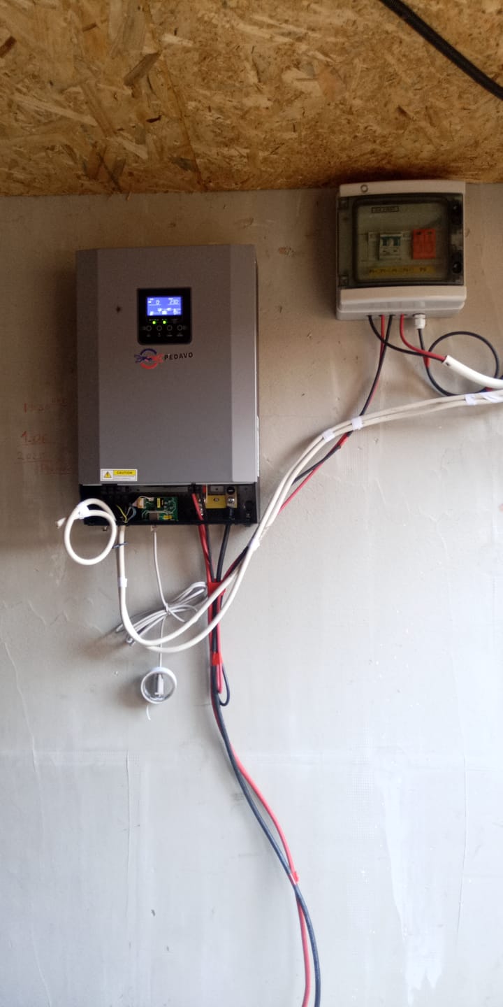 Customer photo review of Sistem Fotovoltaic cu Invertor 5.5KW Complet