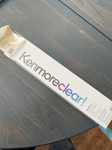Customer photo review of Kenmore 9999 Refrigerator Replacement Water Filter, White