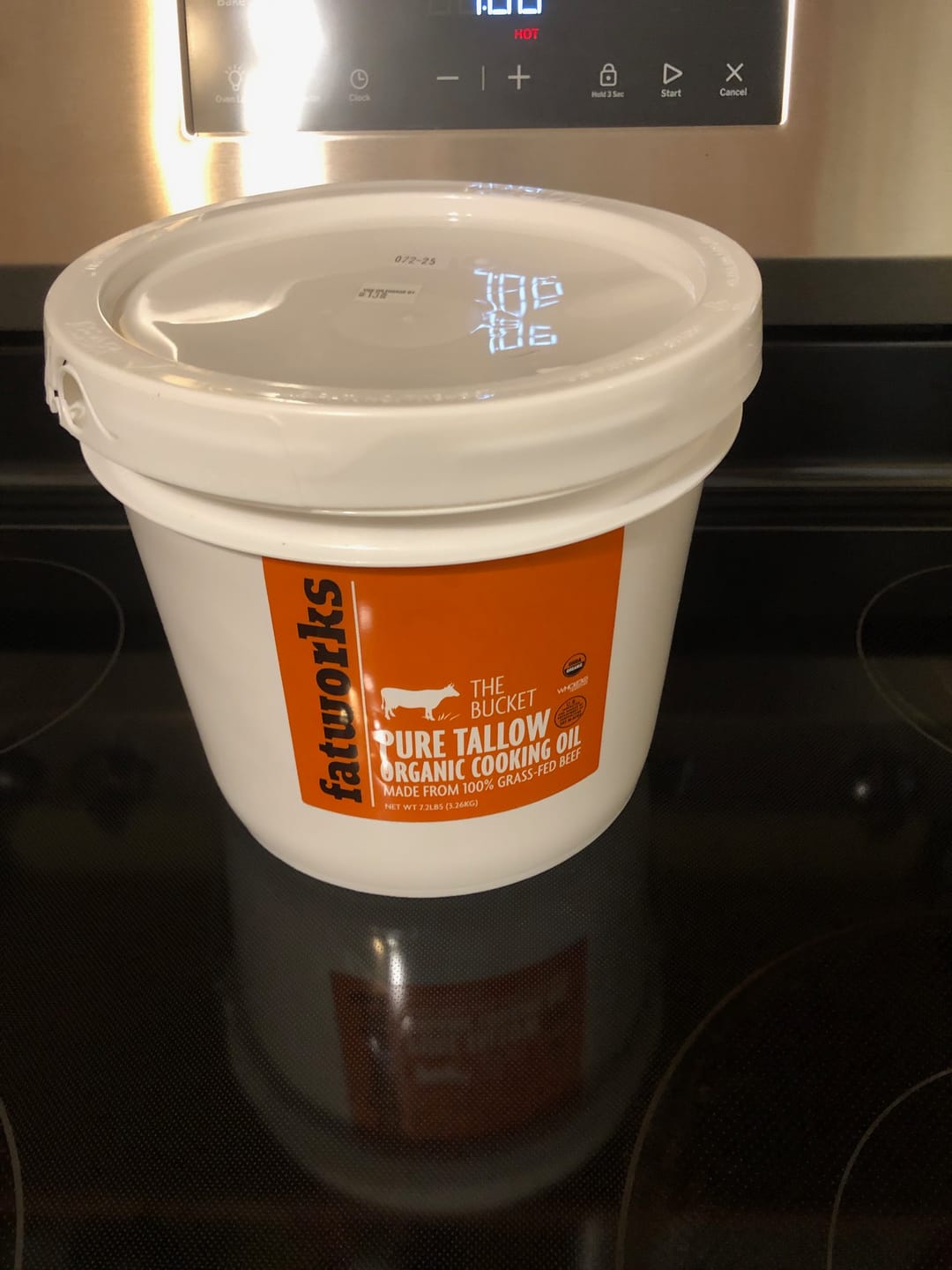 Customer photo review of 1 Gallon Organic Grass-Fed Beef Tallow