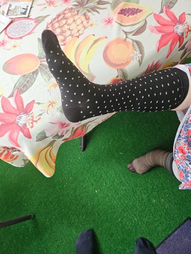 Customer photo review of Kompressionssocken Original