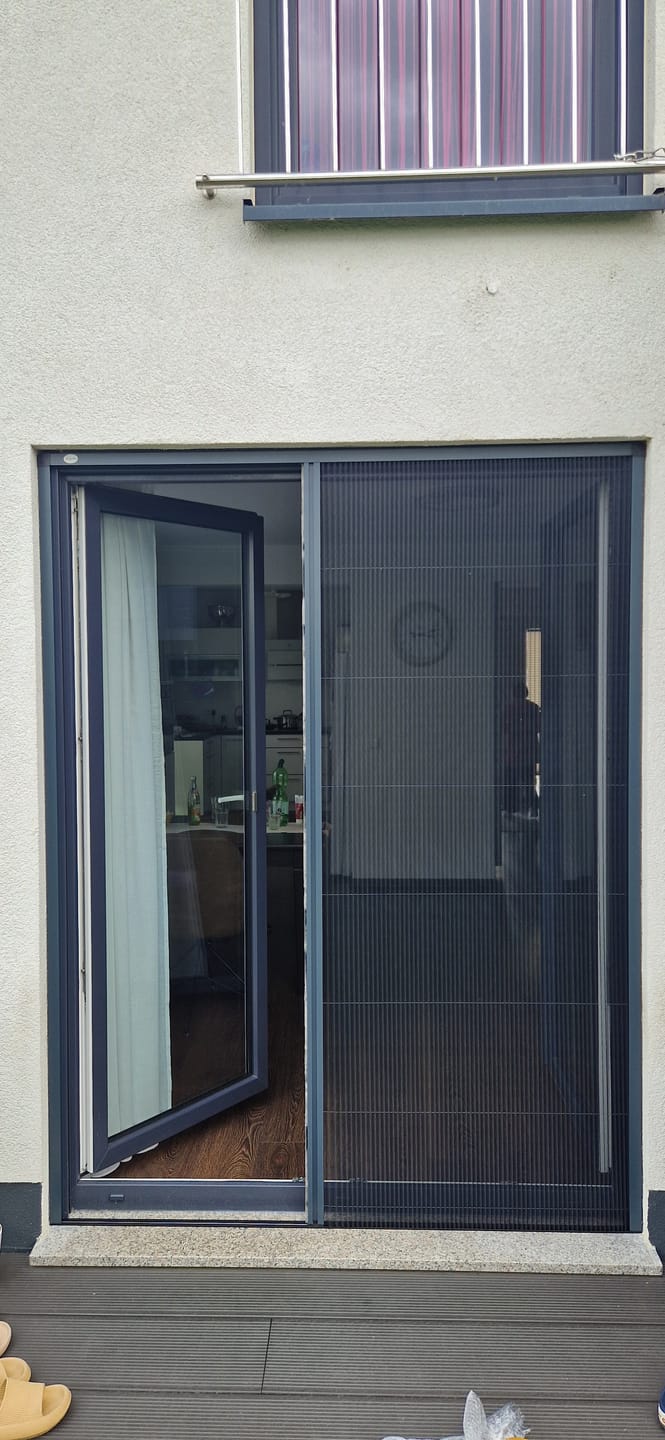 Customer photo review of Fliegengitter zum Schieben