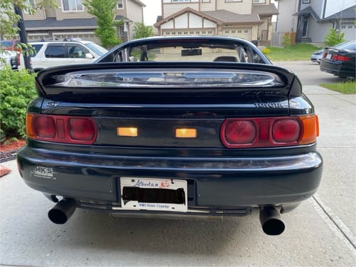 Customer photo review of MR2Heaven Reproduction Kouki Tail Lights - Reverse Light Housing