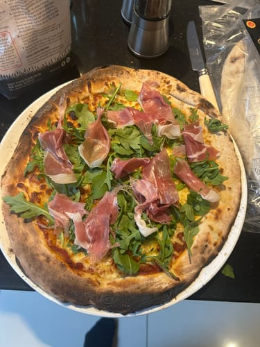 Customer photo review of Sourdough Pizza Bases