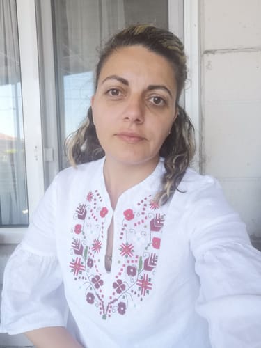 Customer photo review of Дамска риза "Тракийска"