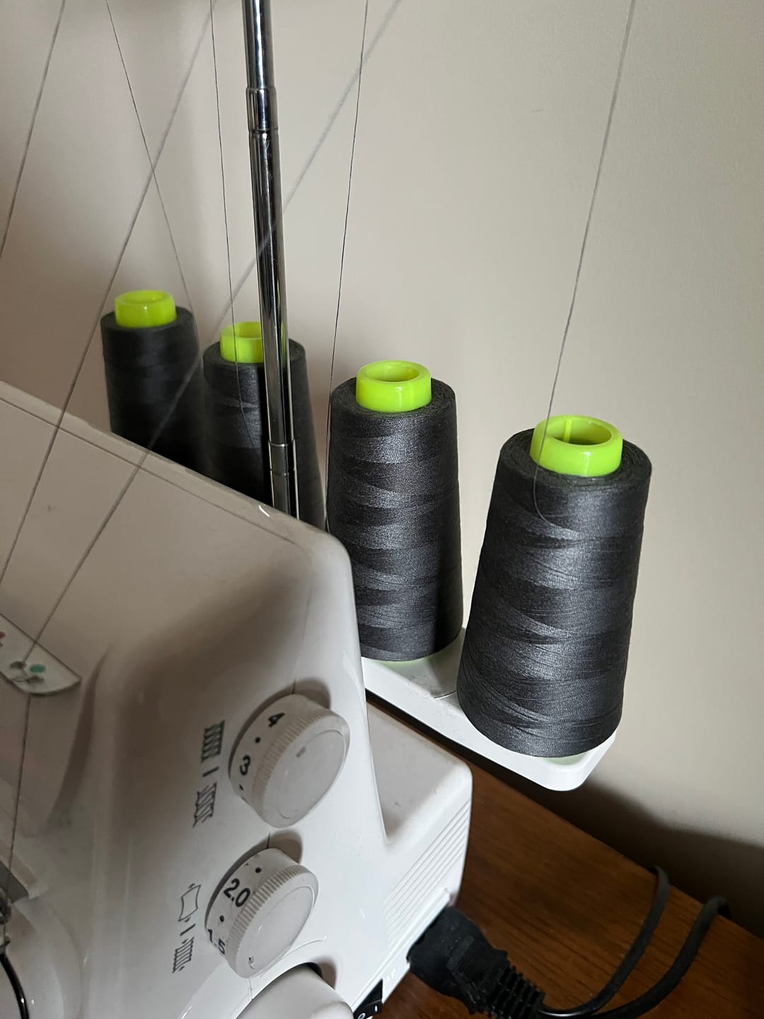 Customer photo review of Overlocking Thread - 3000 Yards