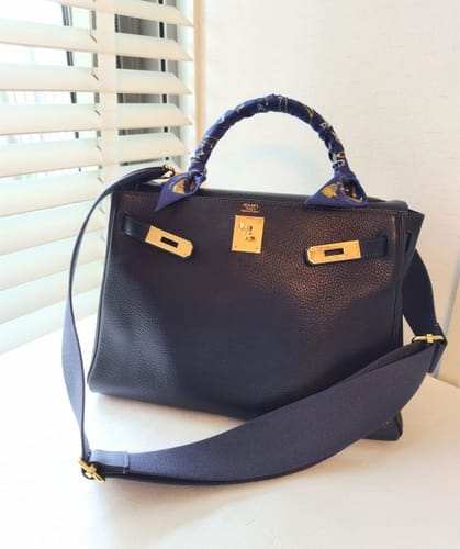 Customer photo review of With Me　ショルダーストラップ　5cm幅/ゴールド金具