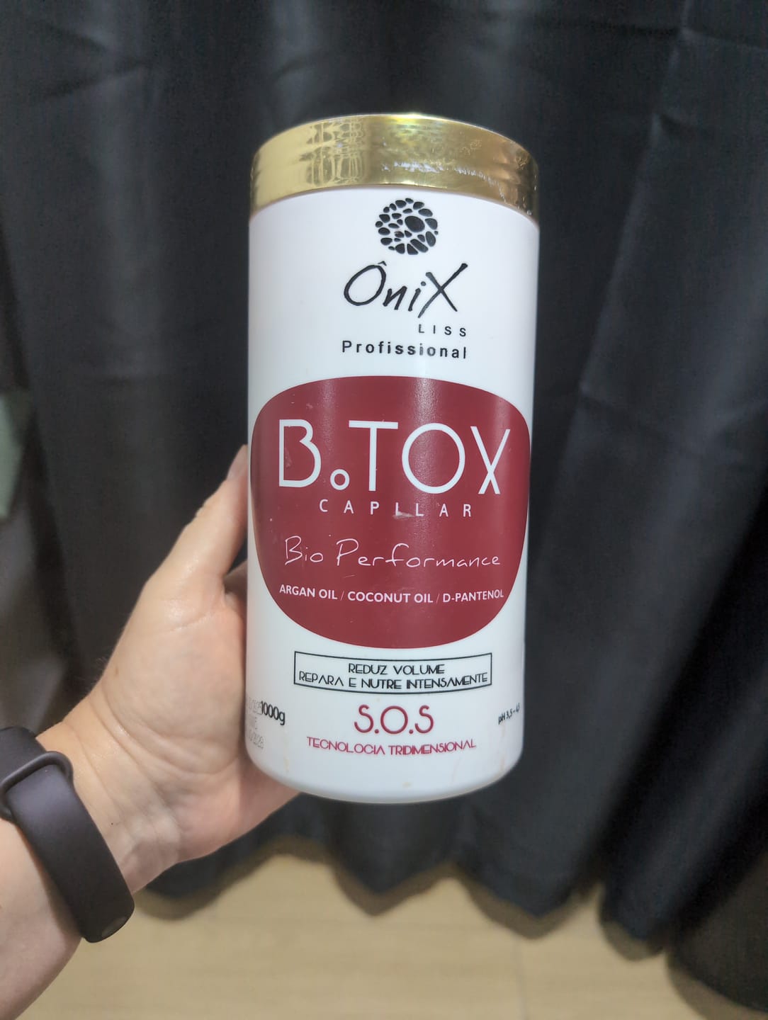 Customer photo review of Botox Capillaire Onix Liss