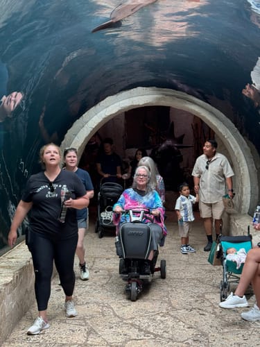 Customer photo review of ATTO Portable Mobility Scooter