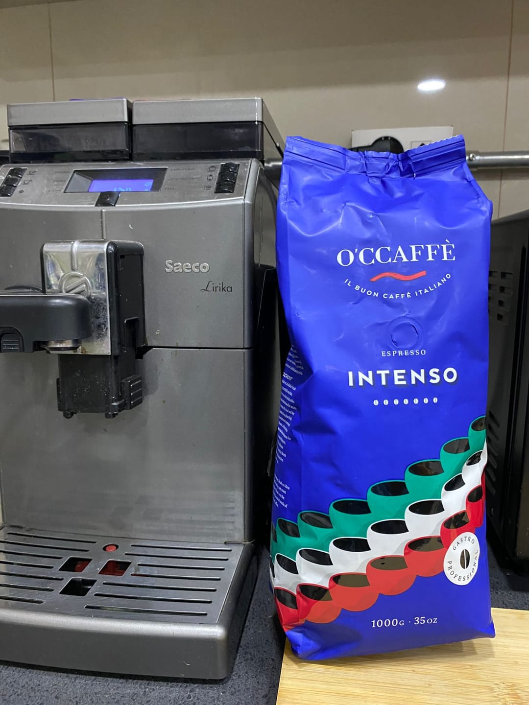 Customer photo review of Occaffe Grano Intenso Professional 1kg