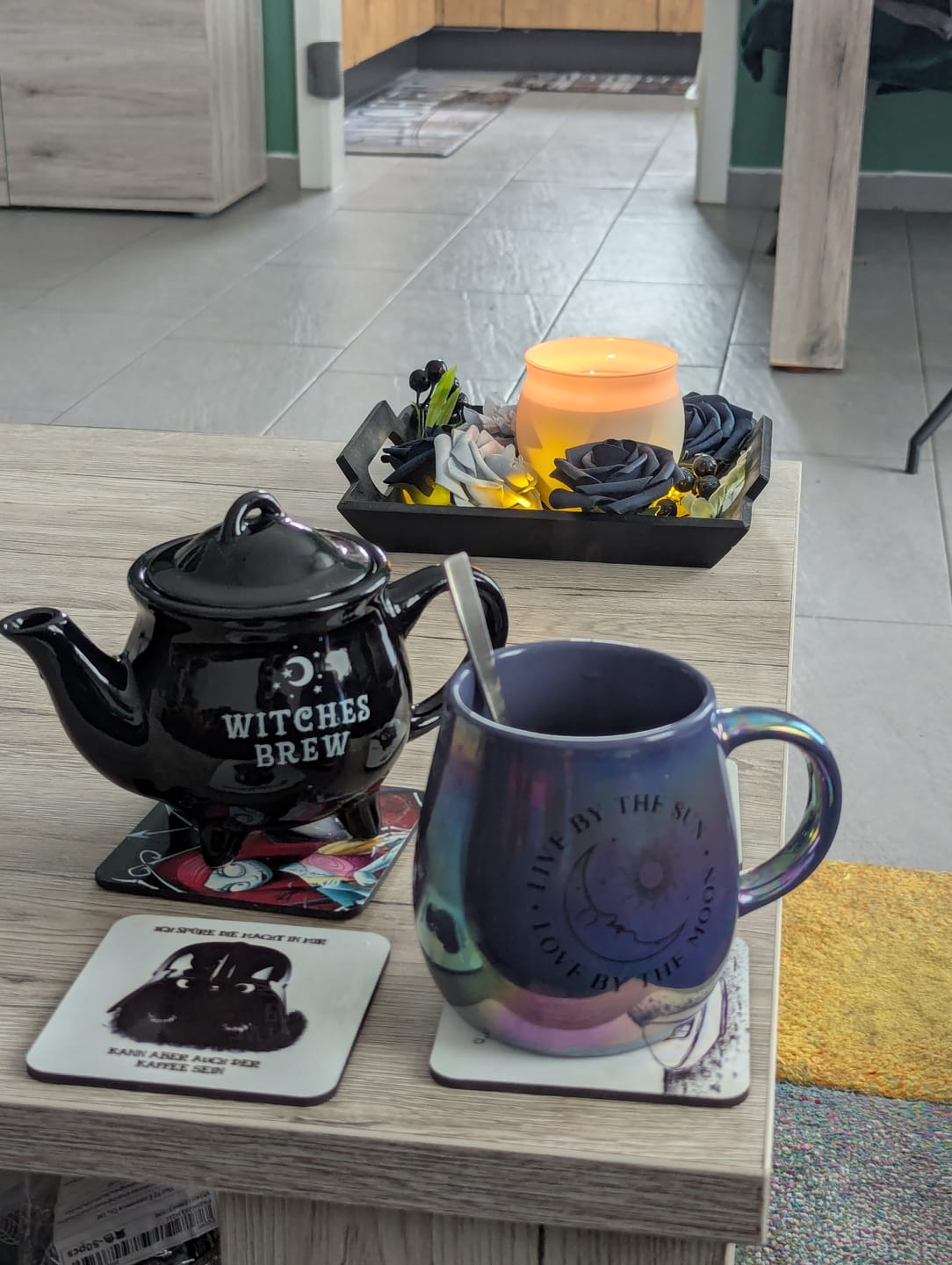 Customer photo review of Hexen Teekanne – Schwarze Keramik für magische Teepausen