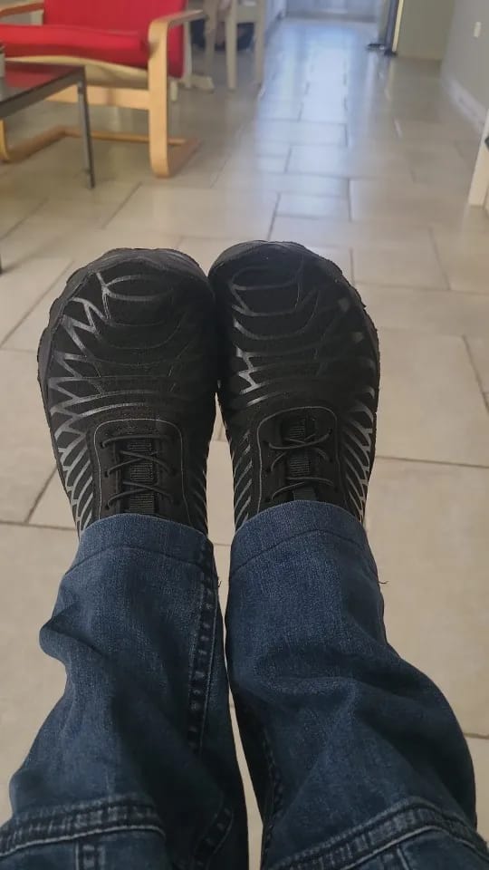 Customer photo review of HyperSole Pro - Barfußschuhe für Gesundheit und Stabilität
