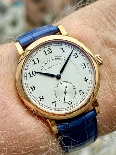 Customer photo review of Matte Sonoma Blue Alligator