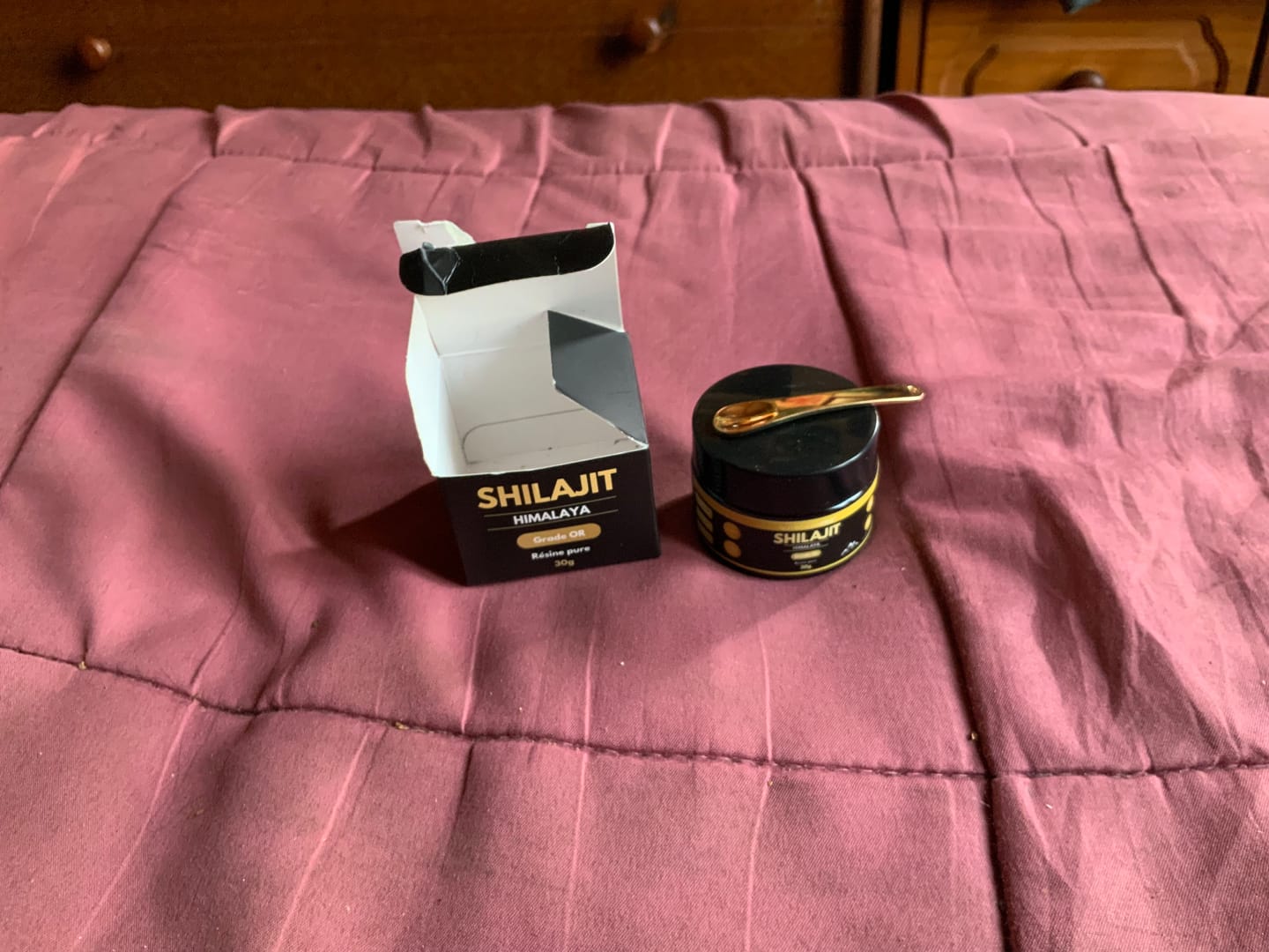 Customer photo review of SHILAJIT (RÉSINE PURE)