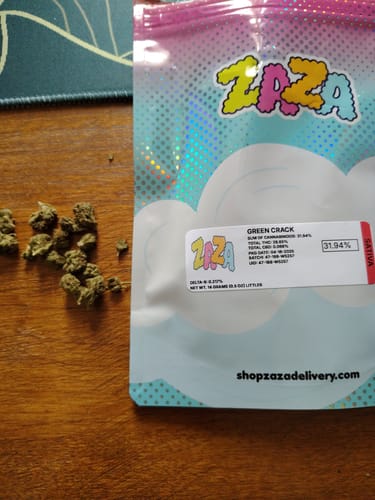 Customer photo review of Green Crack - 14 Grams Littles - Sativa