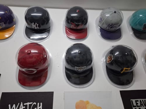 Customer photo review of 9FIFTY Las Vegas Raiders Gray Outline Repreve Black Snapback