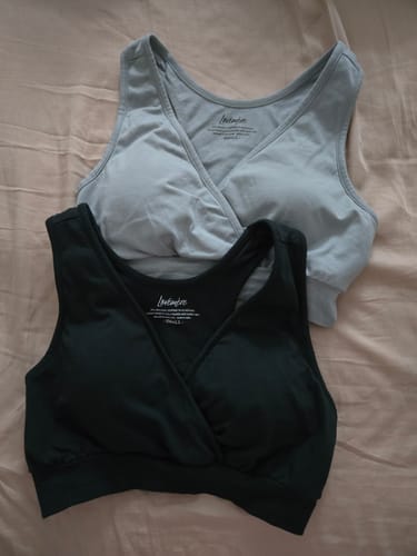 Customer photo review of Chloe Dream Love Organic Bra