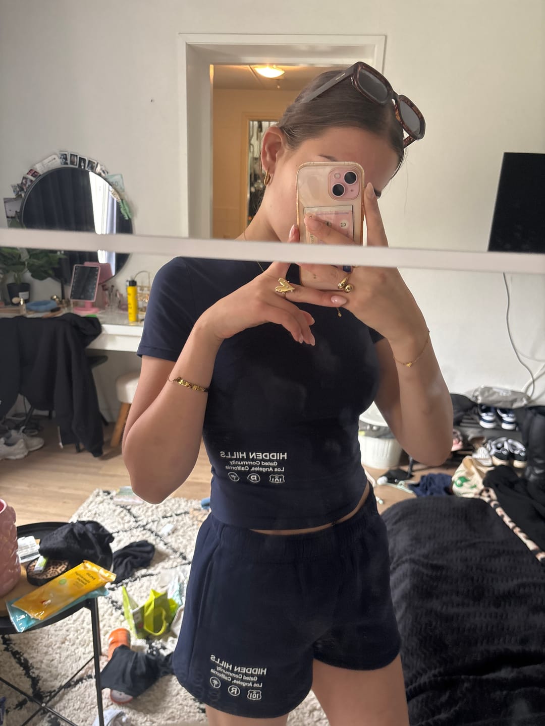Customer photo review of LABEL SHORTS NAVY