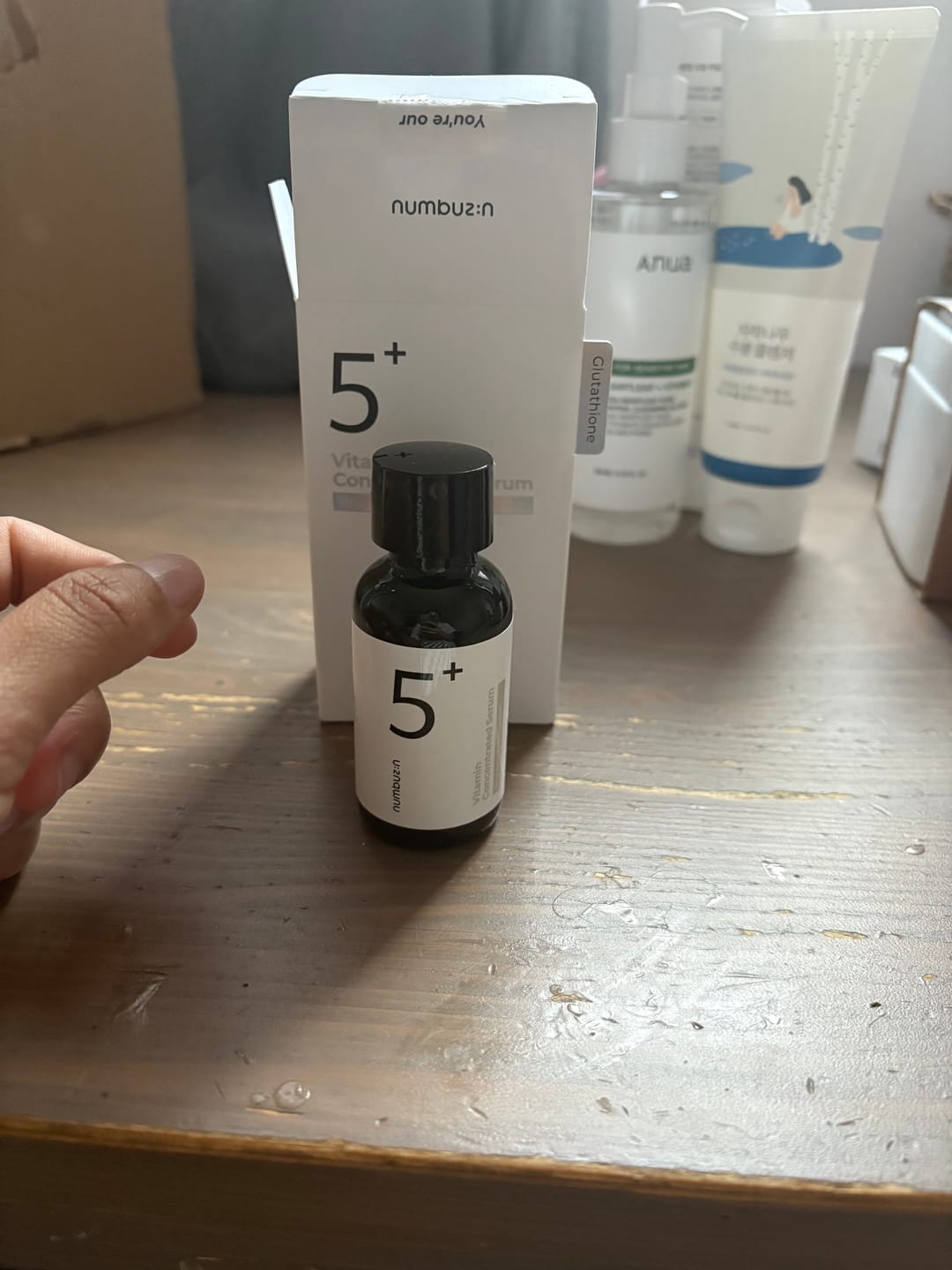 Customer photo review of Numbuzin - Sérum - No.5 Vitamin Concentrated serum