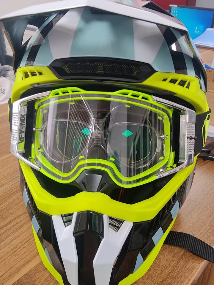 Customer photo review of Adjustable Prescription Goggle Inserts