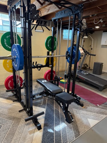 Customer photo review of RitFit M1 PRO Smith Machine Home Gym Package Comprehensive All-In-One Workout System