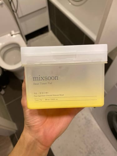 Customer photo review of MIXSOON Bean Toner Pad veido padeliai