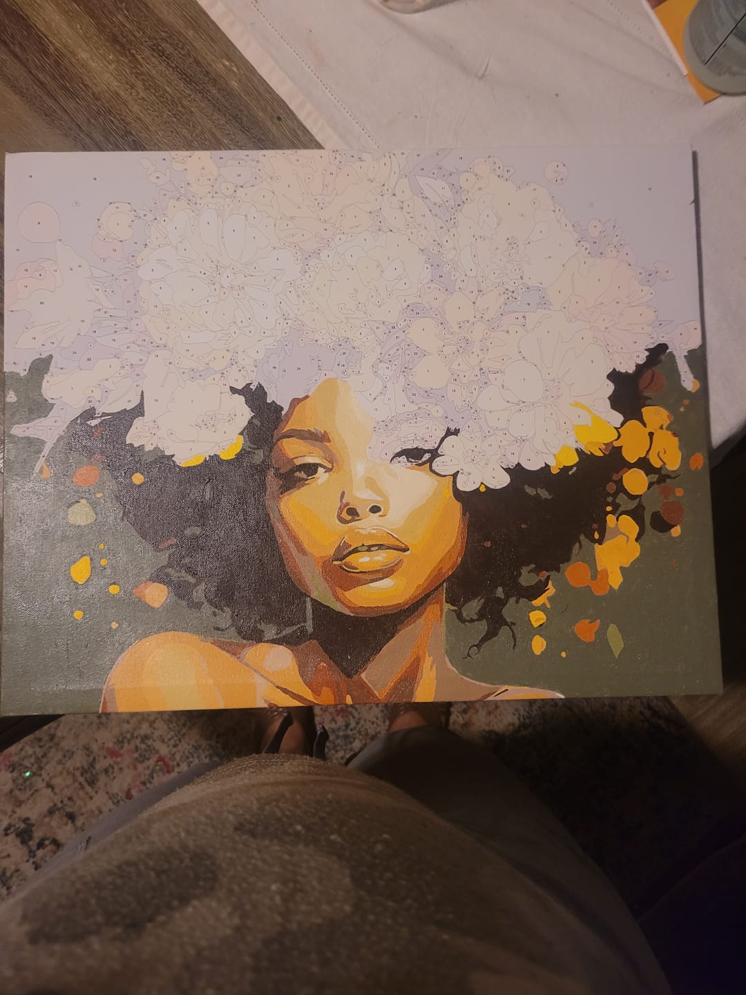 Customer photo review of Floral Portrait