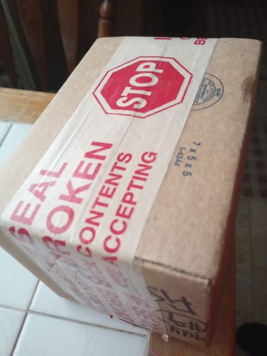 Customer photo review of Shipping Protection by Route