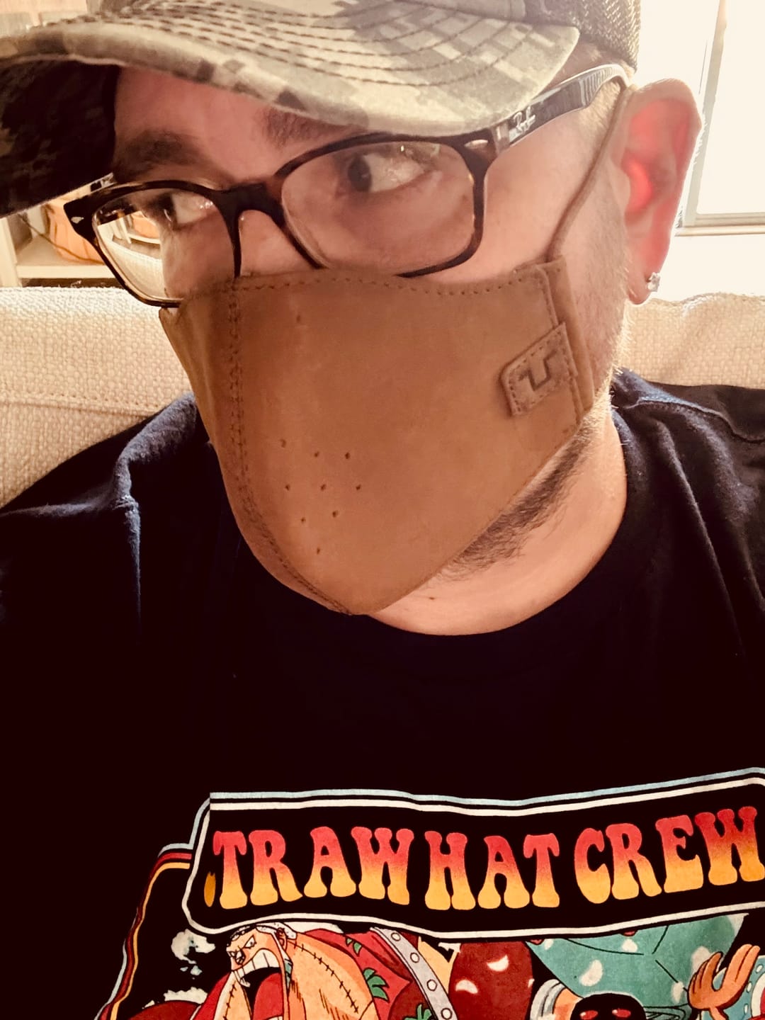 Customer photo review of face mask