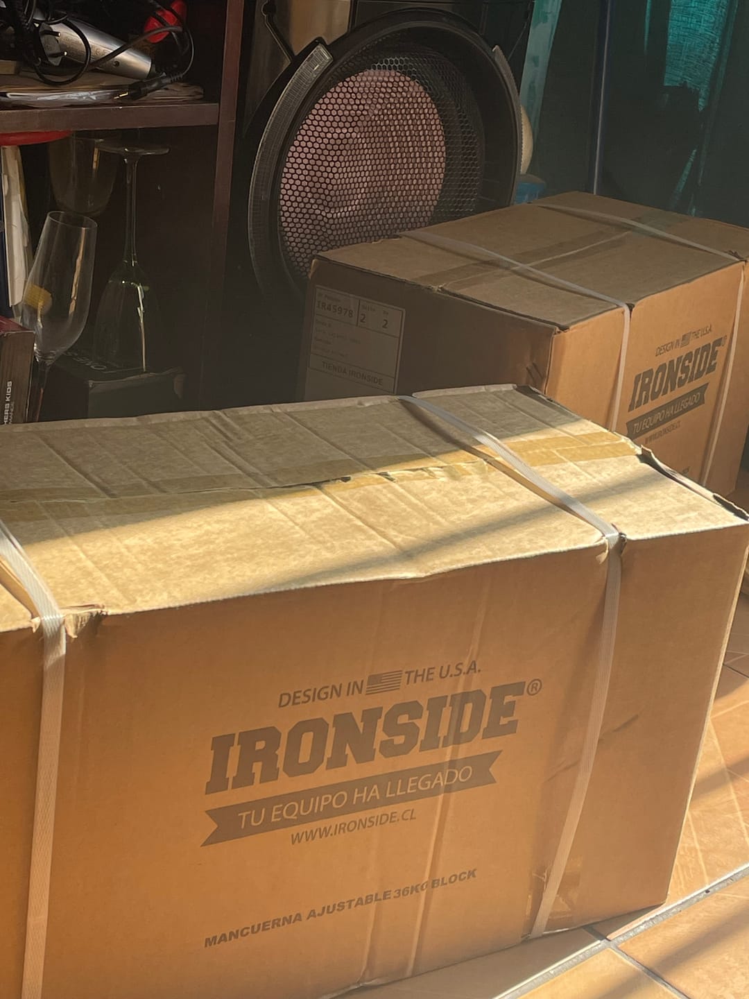 Customer photo review of Mancuerna Ajustable IRONSIDE Block