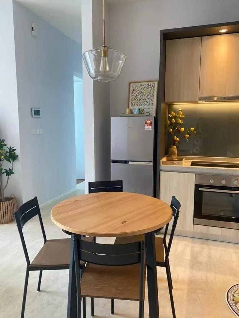 Customer photo review of Modern Minimalist Amber Glass Pendant Light